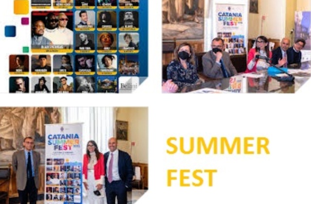 Catania. Summer Fest 2022: una stagione di prestigiosi grandi eventi nel Giardino Bellini